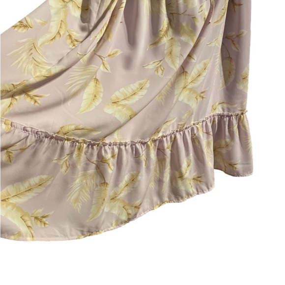 3X Forever 21 purple cream white & tan graphic print sleeveless lined mini dress - Picture 8 of 15